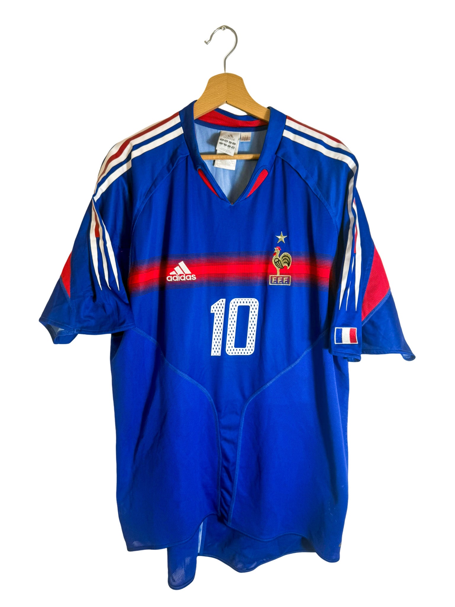 2004 - Camiseta de la Selección de Francia local [#10 ZIDANE] - XL