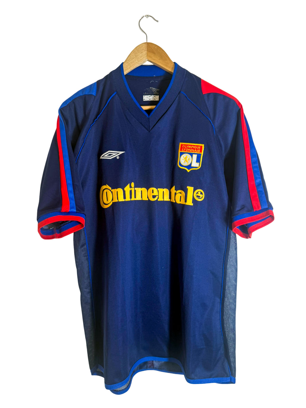 2002/2003 - Camiseta Olympique Lyonnais local [#8 JUNINHO] - XL