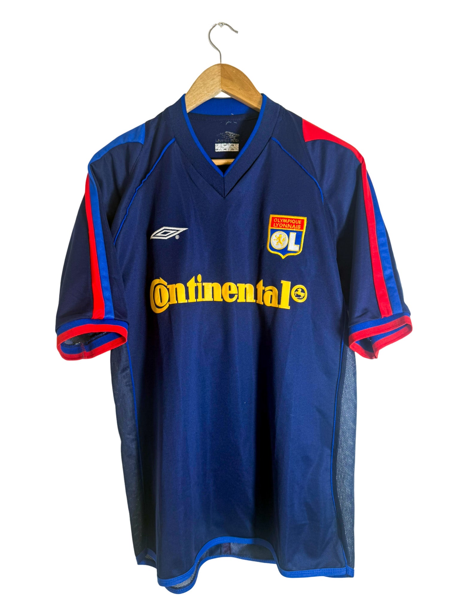 2002/2003 - Camiseta Olympique Lyonnais local [#8 JUNINHO] - XL
