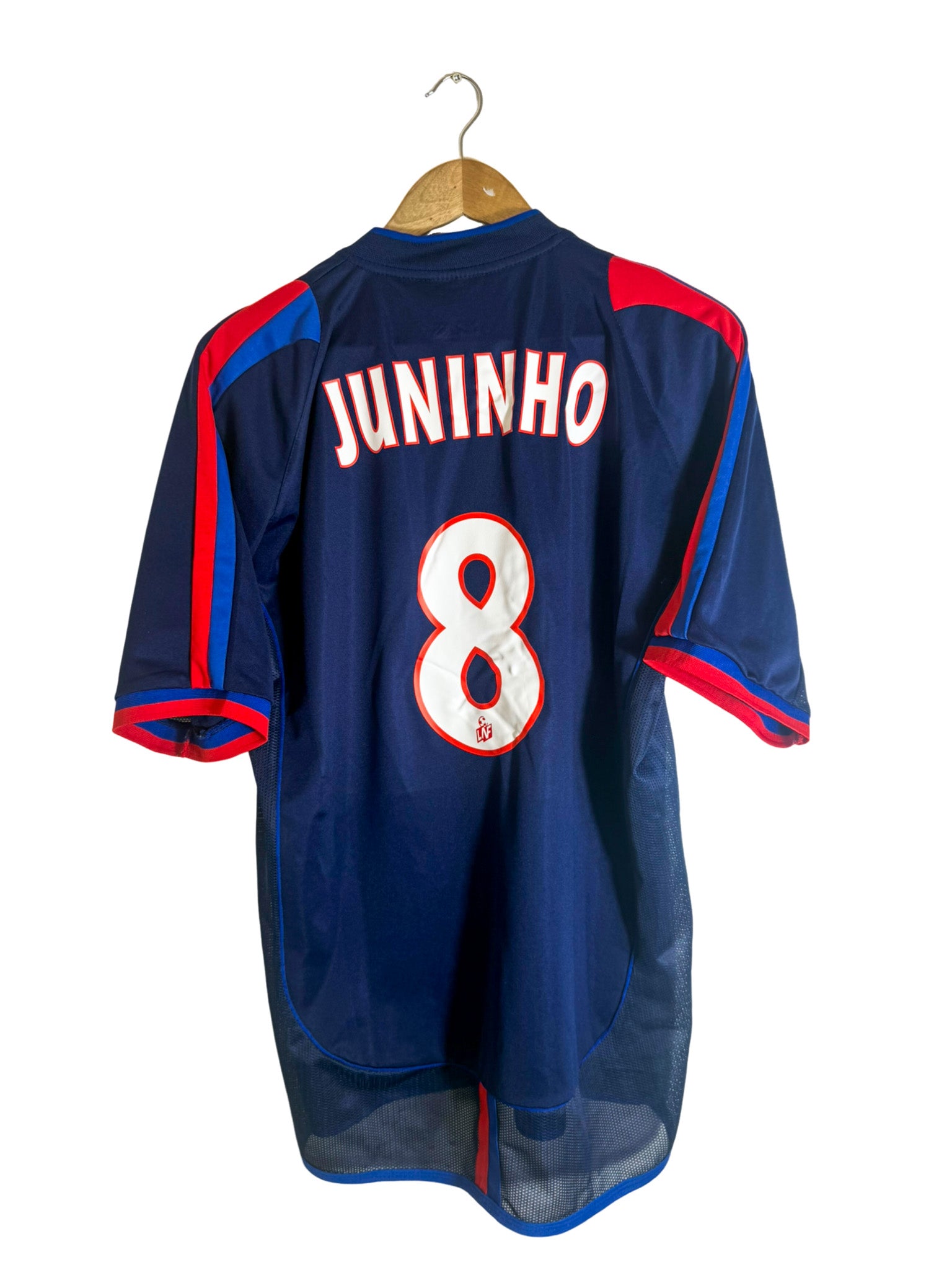 2002/2003 - Camiseta Olympique Lyonnais local [#8 JUNINHO] - XL