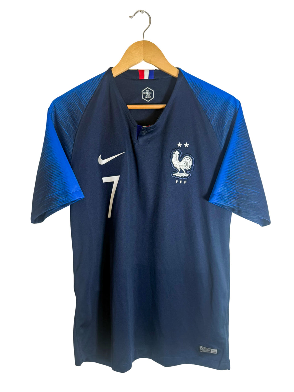 2018 - Camiseta de la selección francesa local [#7 GRIEZMANN] - M