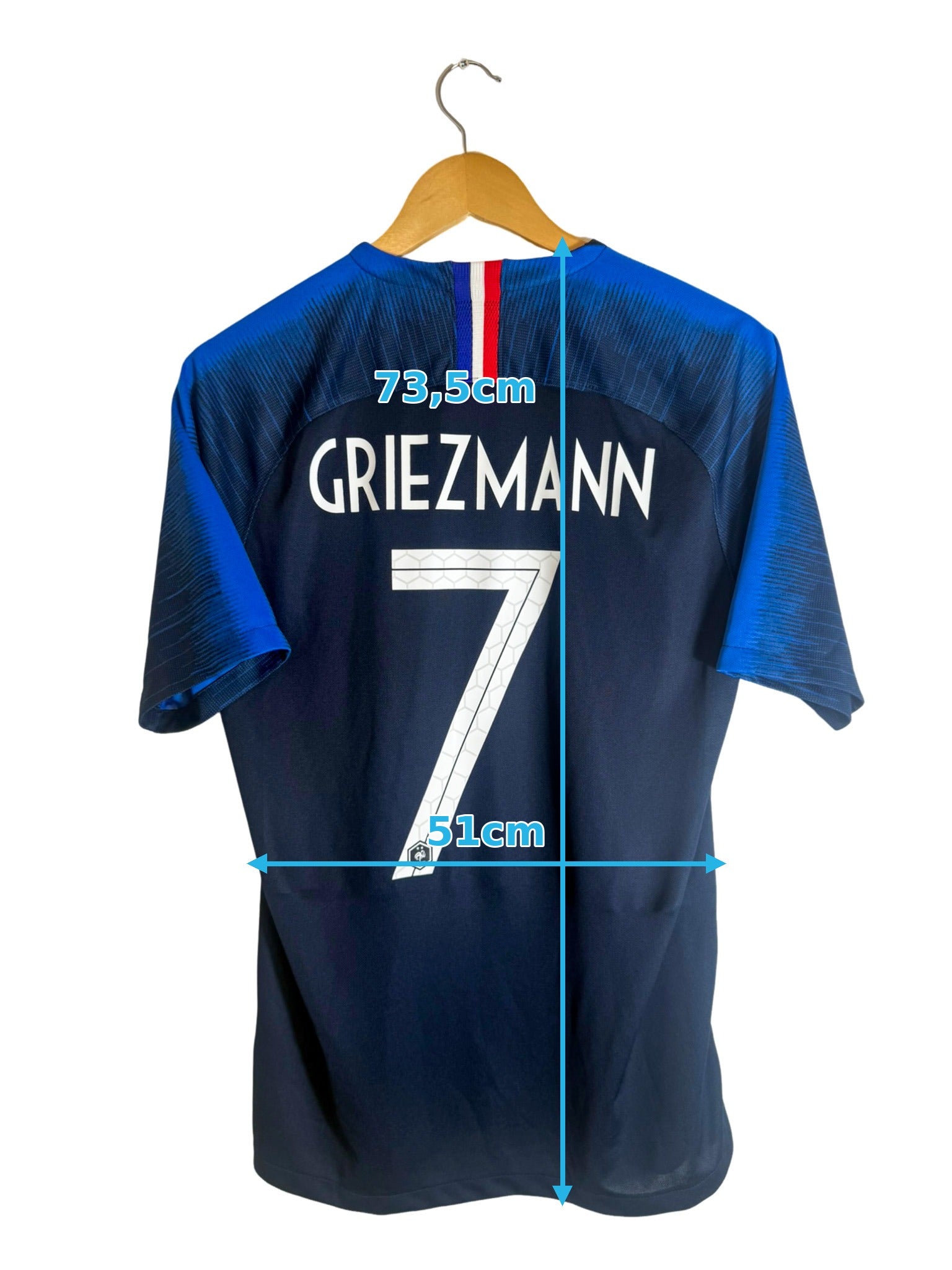 2018 - Camiseta de la selección francesa local [#7 GRIEZMANN] - M