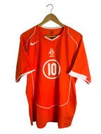 2004 - Camiseta Países Bajos local [#10 VAN NISTELROOY] - L