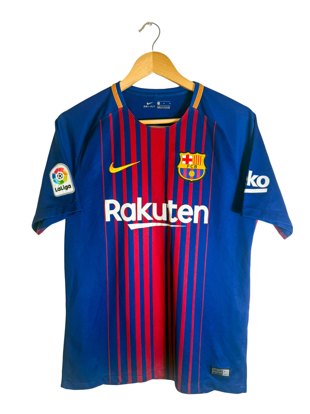 2017/2018 - Camiseta FC Barcelona local [#8 A. INIESTA] - M