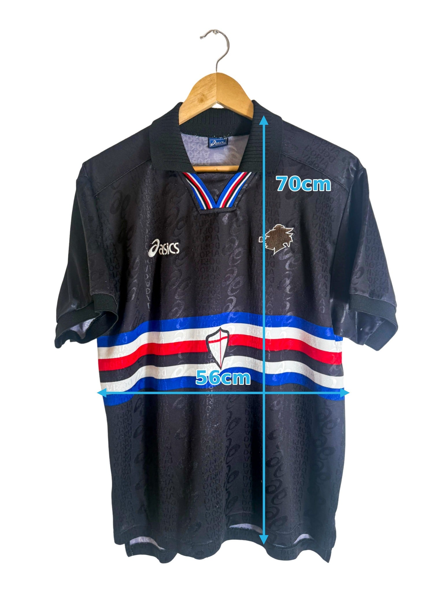 1996/1997 - Camiseta Sampdoria visitante - L