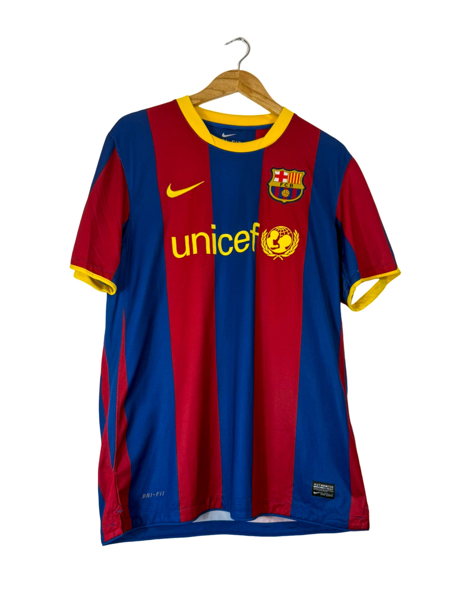 2010/2011 – Maillot FC Barcelone domicile [#8 A. Iniesta] Nike - L