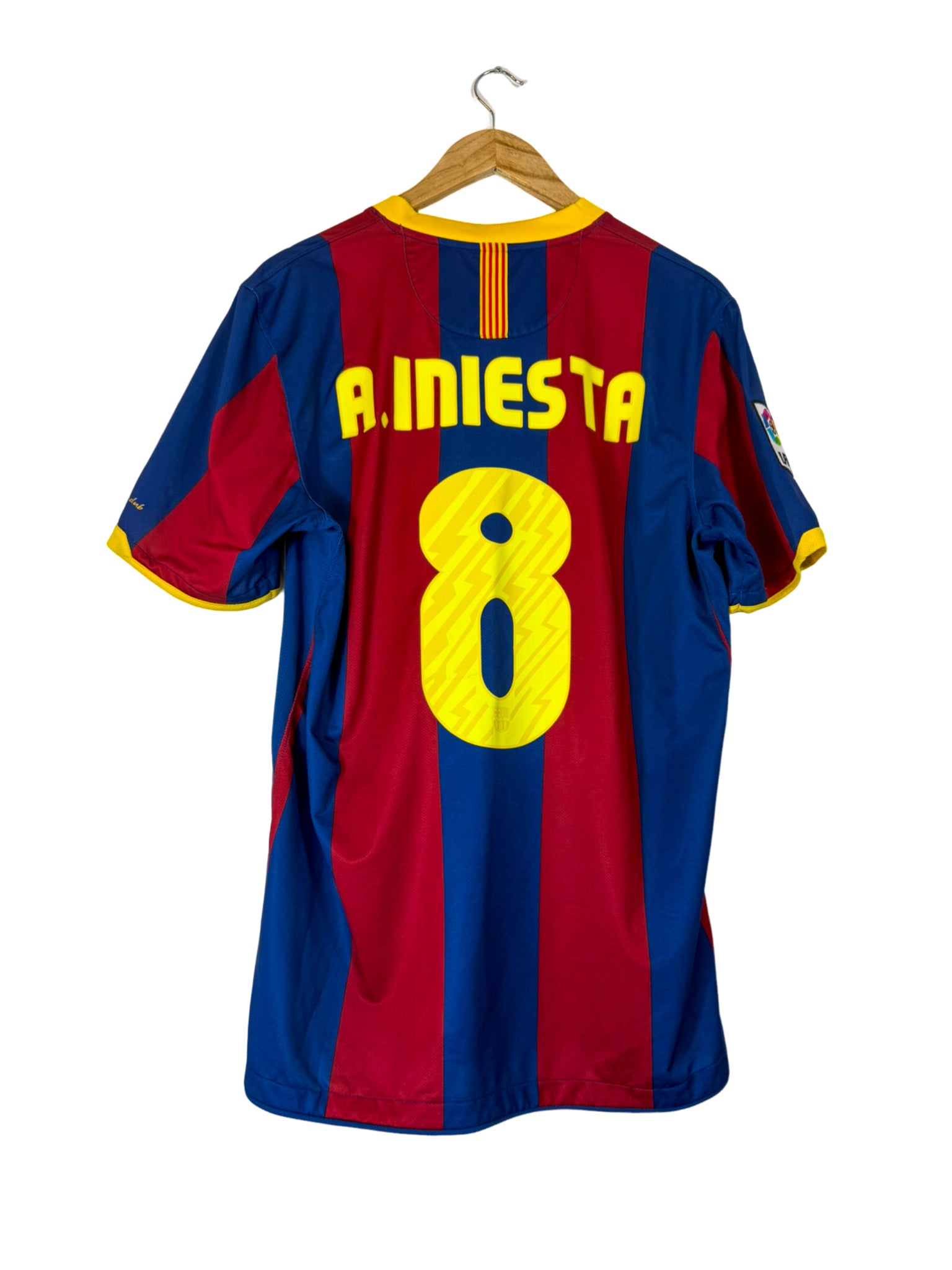 2010/2011 – Maillot FC Barcelone domicile [#8 A. Iniesta] Nike - L