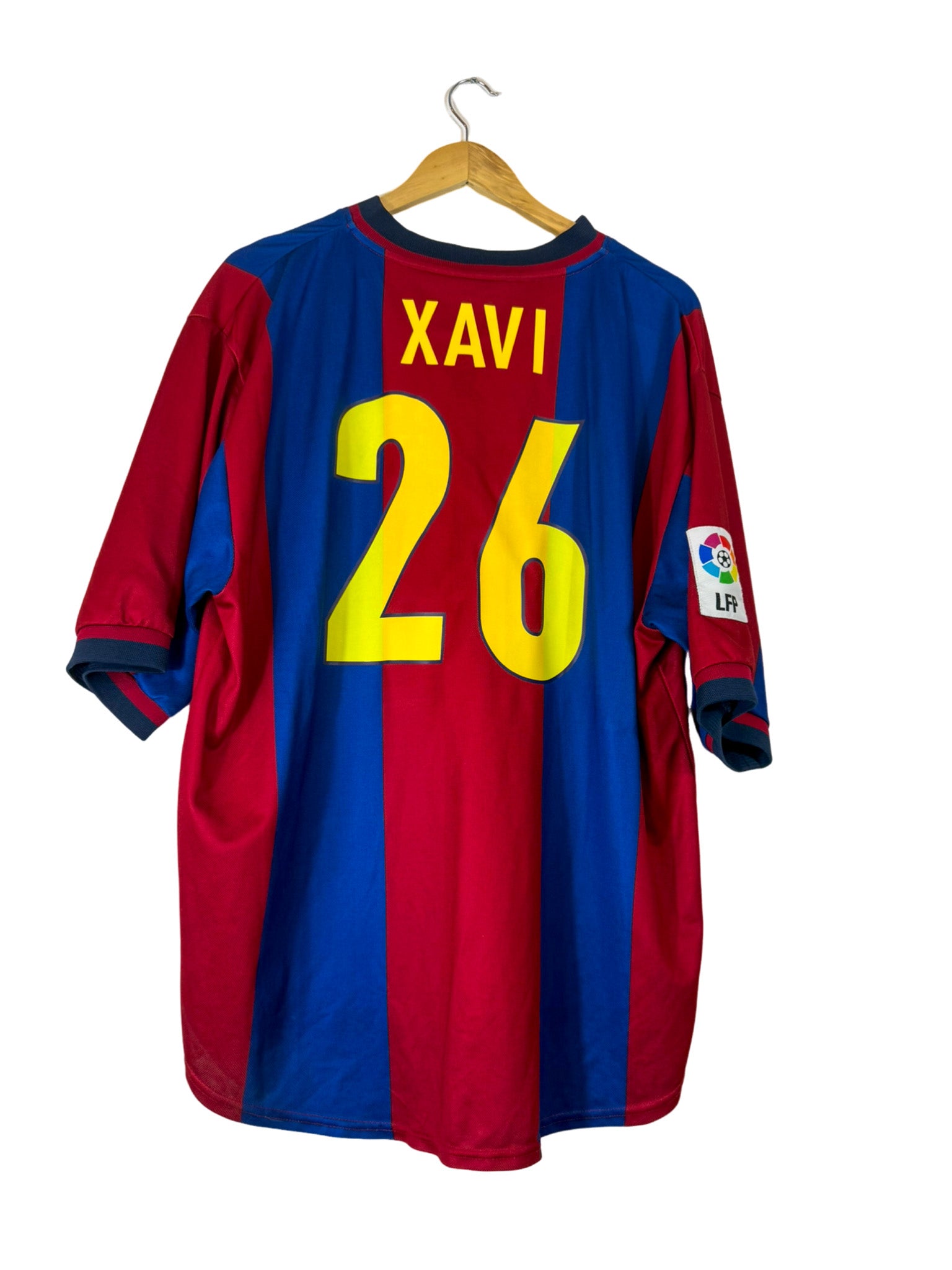 1998/1999 – Maillot FC Barcelone domicile [#26 Xavi] - 2XL