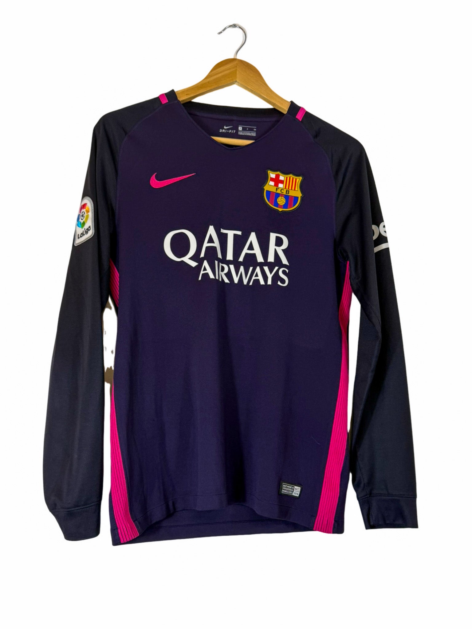 2016/2017 – Maillot FC Barcelone extérieur [#11 Neymar Jr] *Manches Longues* Nike - S