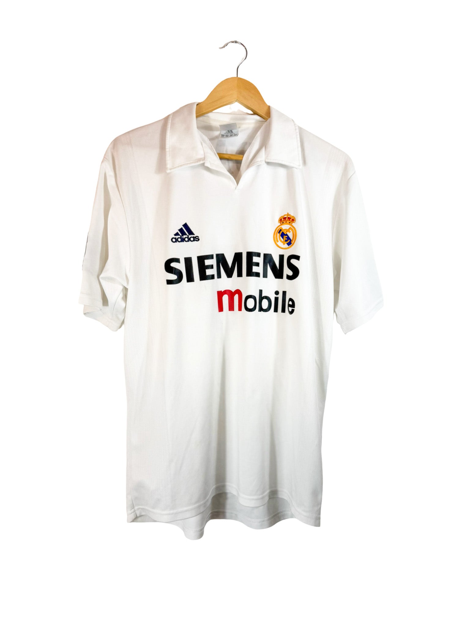 2002/2003 – Maillot Real Madrid domicile [#5 Zidane] Adidas - M