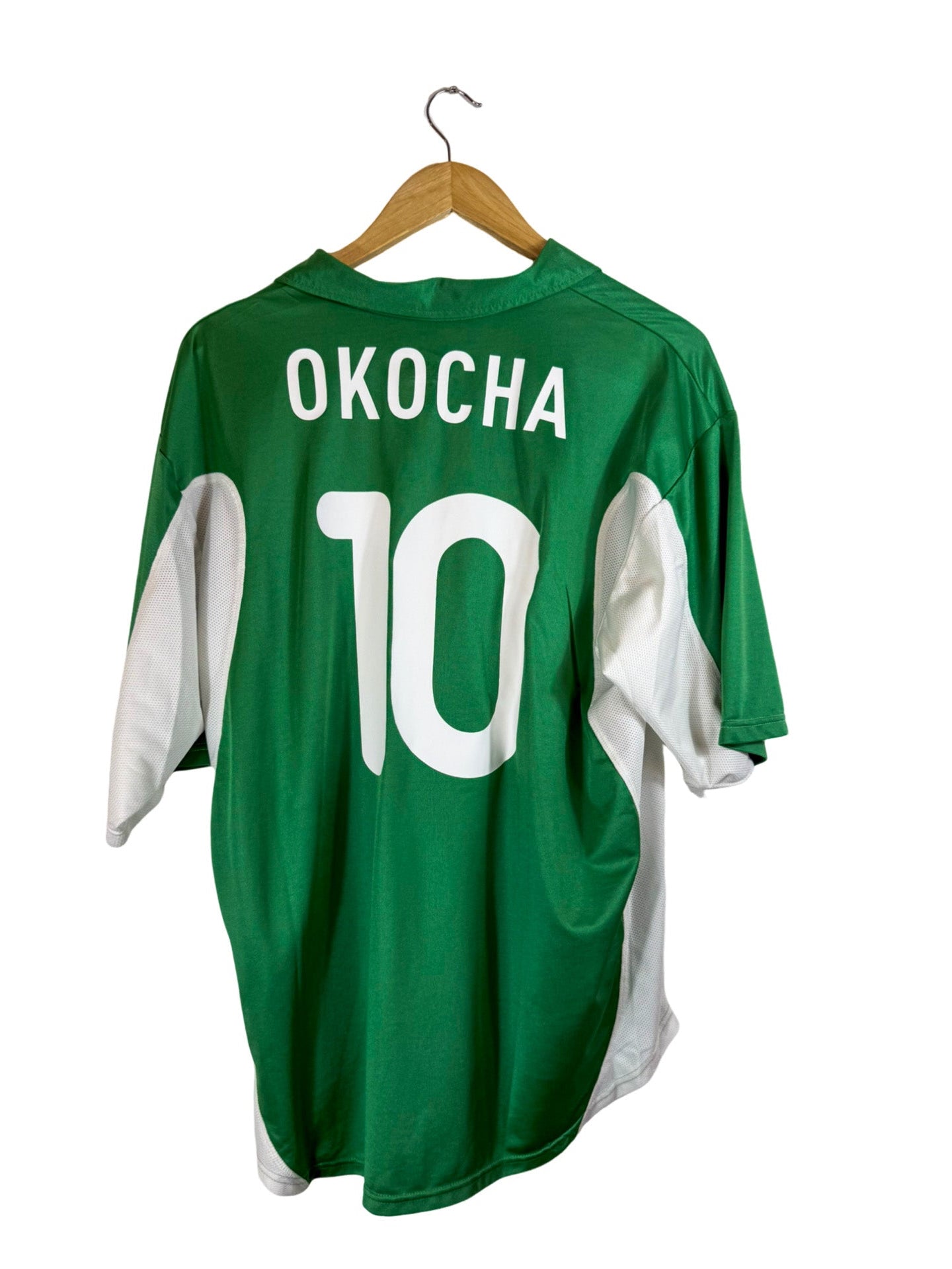 2000 – Maillot Nigeria domicile [#10 Okocha] Nike - XL