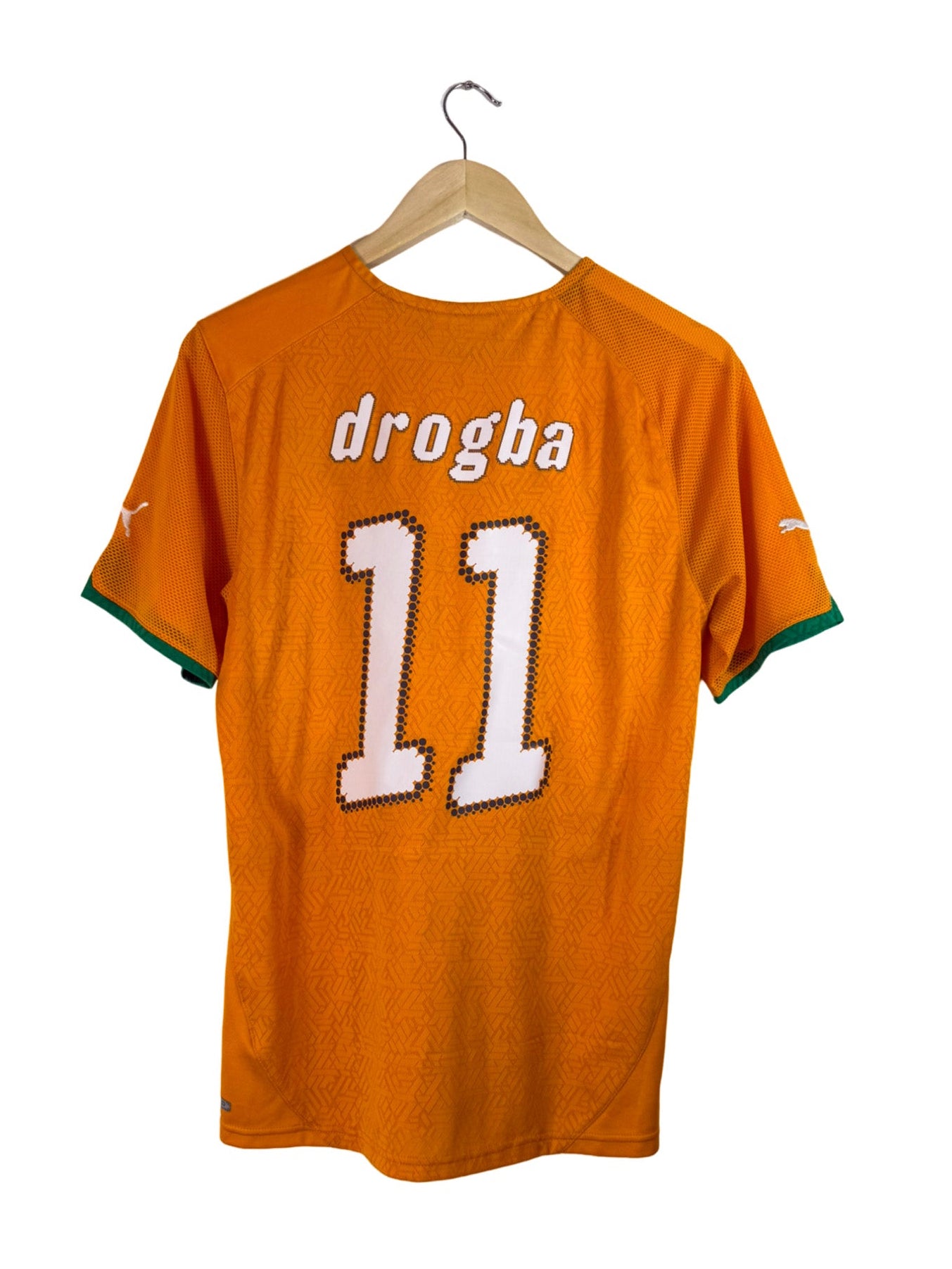 2010 – Camiseta local de Costa de Marfil [#11 Drogba] - M