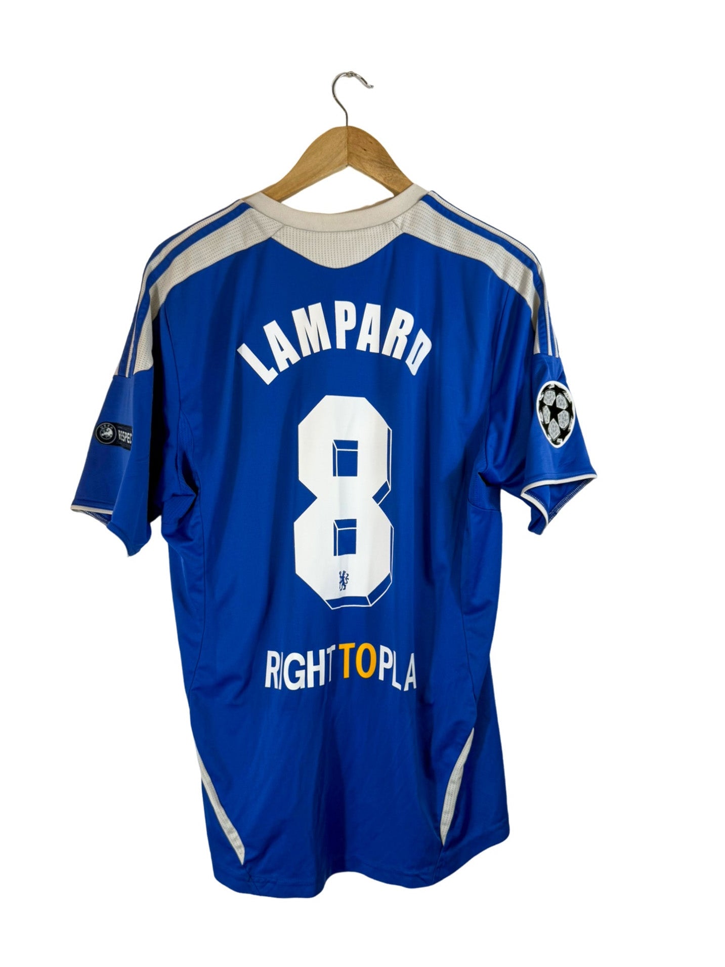 2011/2012 – Maillot Chelsea domicile [#8 Lampard] Adidas - L