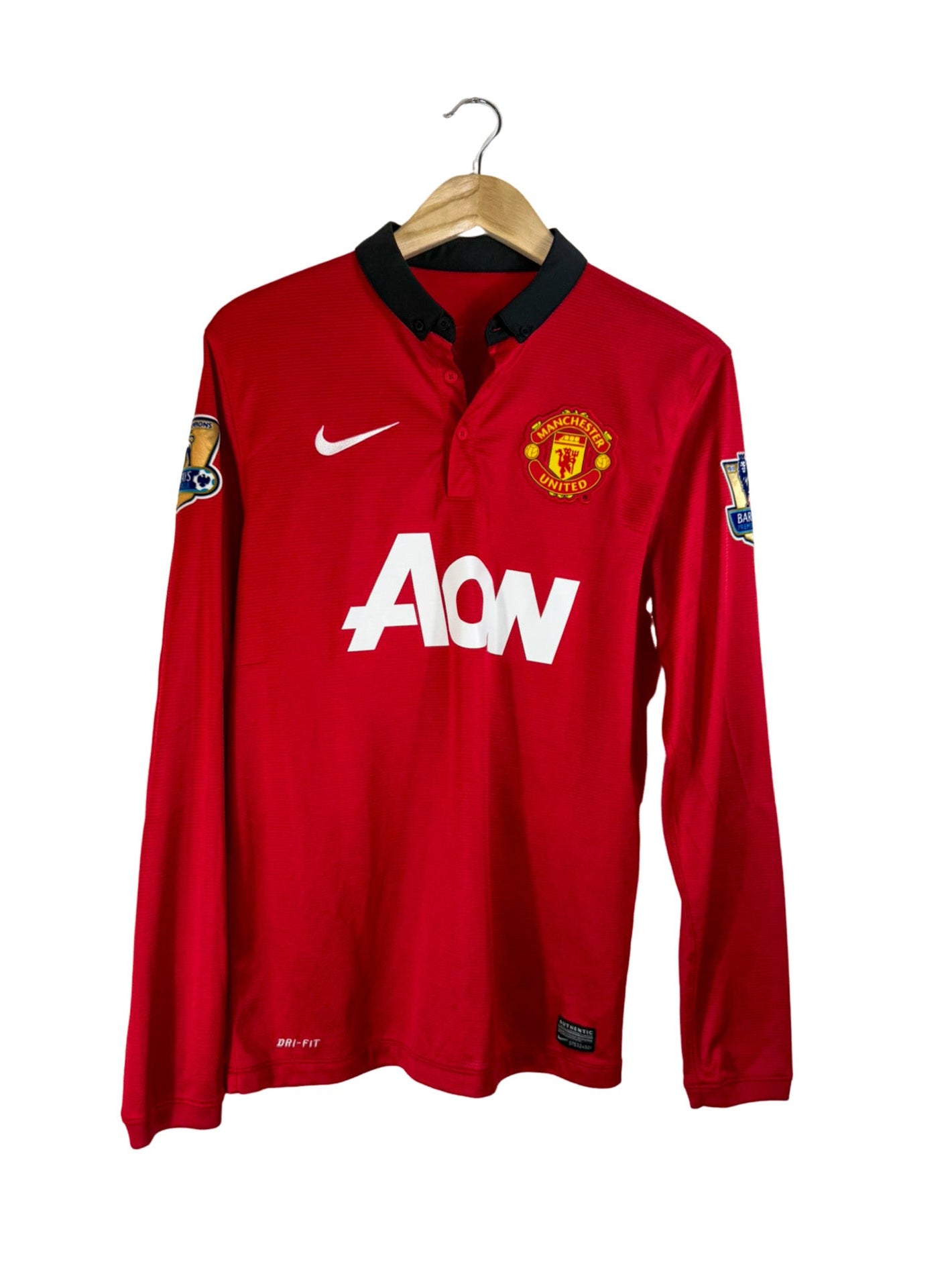 2013/2014 – Maillot Manchester United domicile [#20 Van Persie] Nike - *Manches Longues* - S