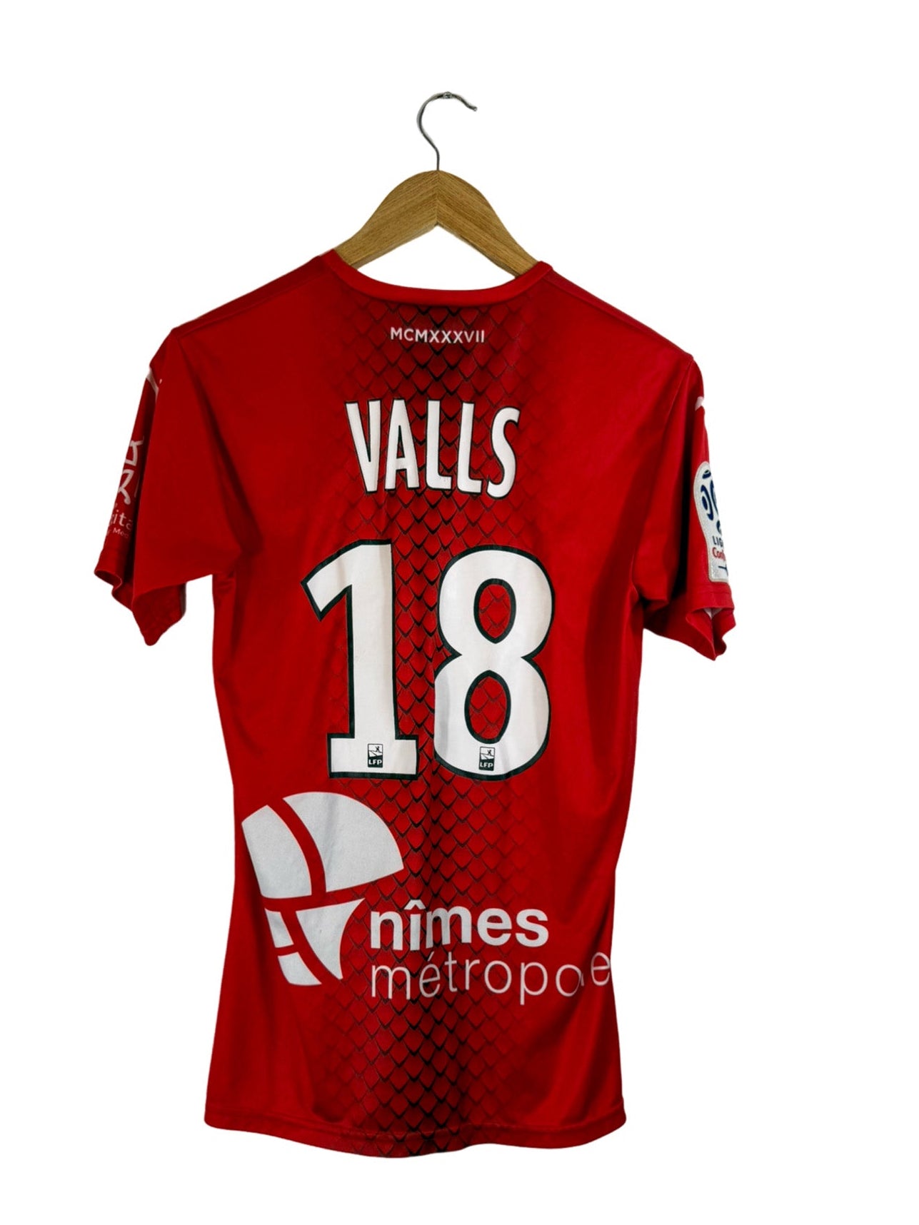 2019/2020 – Maillot Nîmes Olympique domicile [#18 Valls] Puma - M