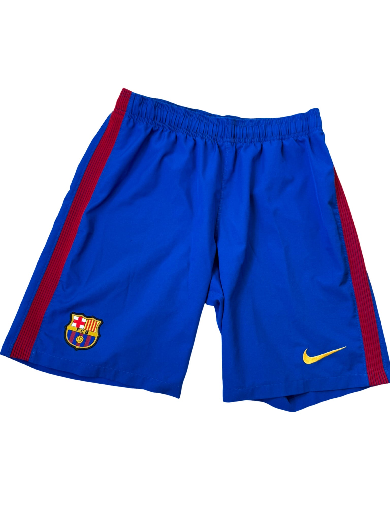 2011/2012 – Maillots et short FC Barcelone domicile *Manches Longues* [#6 Xavi] - M