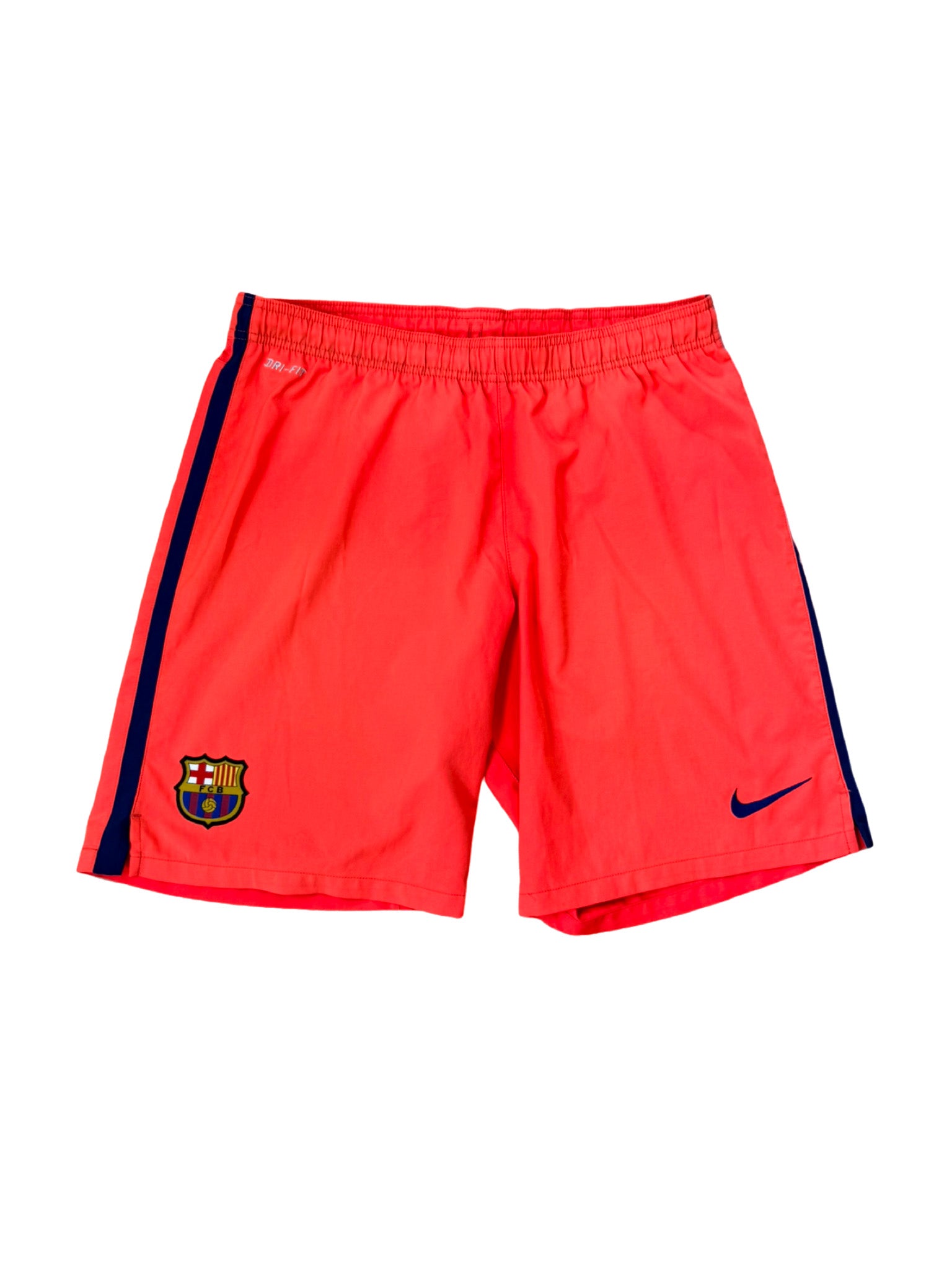 2014/2015 - Camiseta y pantalón corto visitante del FC Barcelona [#10 Messi] Nike - Talla L