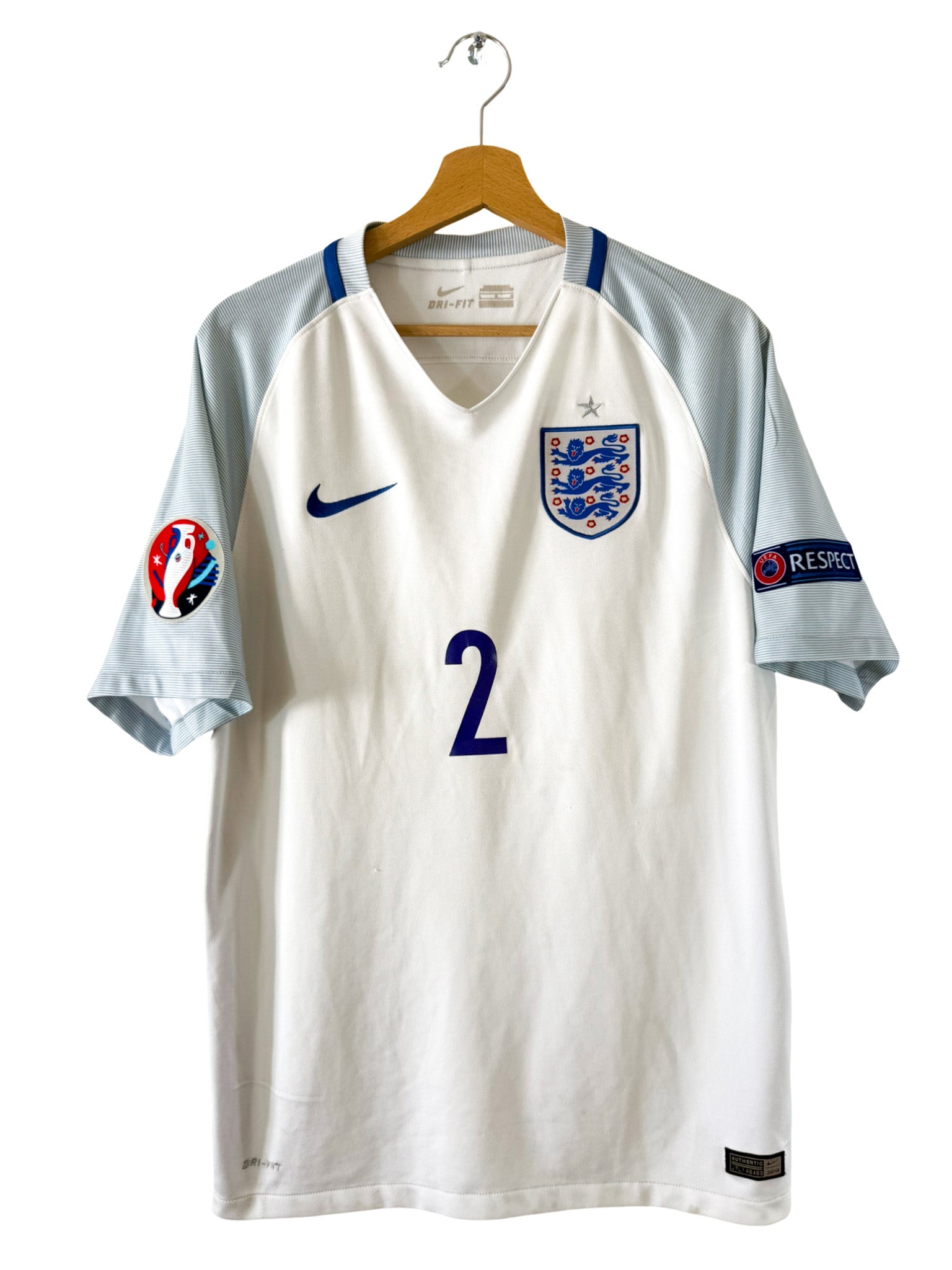 2016 - Maillot Angleterre domicile [#2 Walker] - L