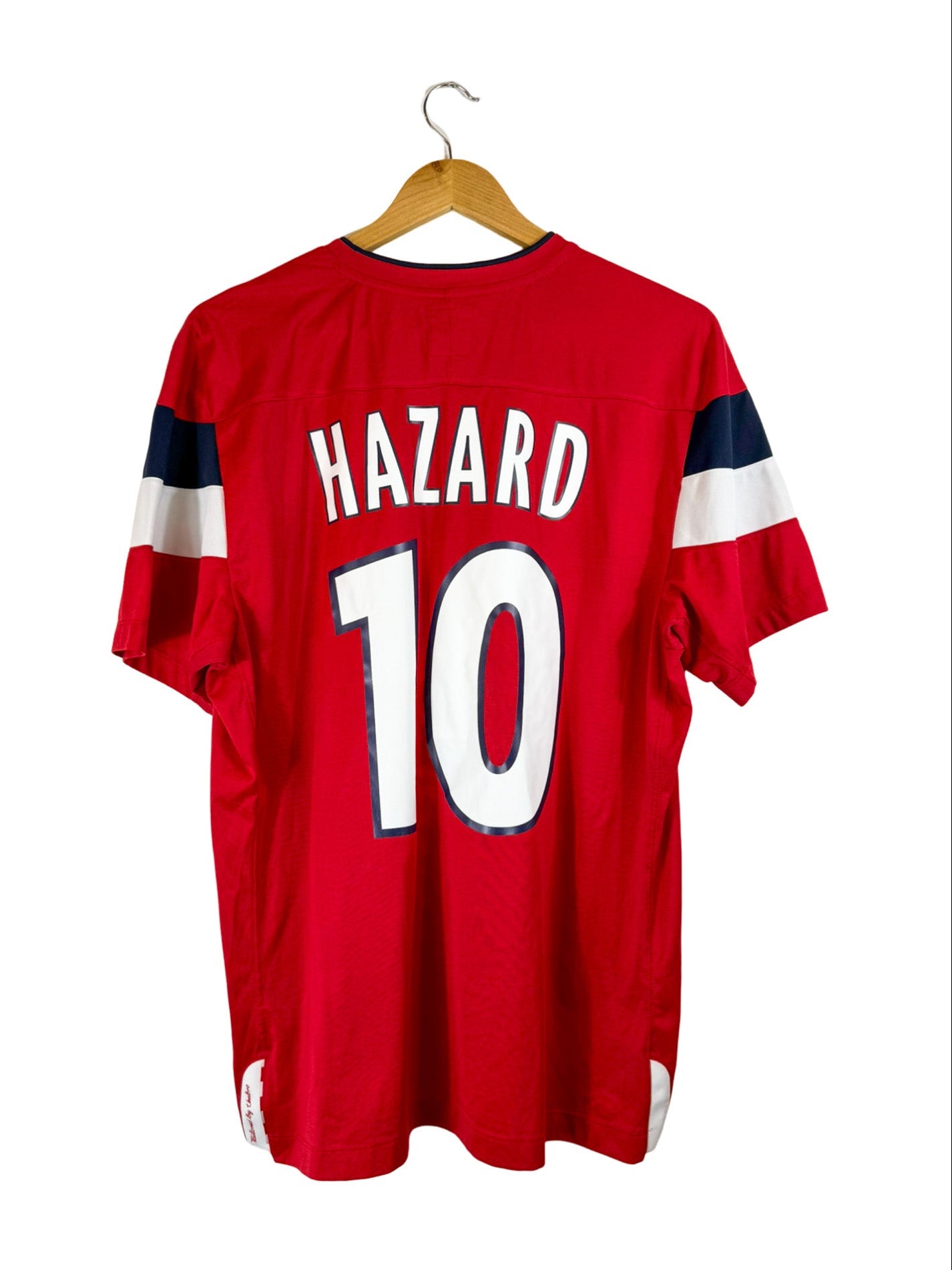 2011/2012 – Maillot LOSC domicile [#10 Hazard] Umbro UCL - XL