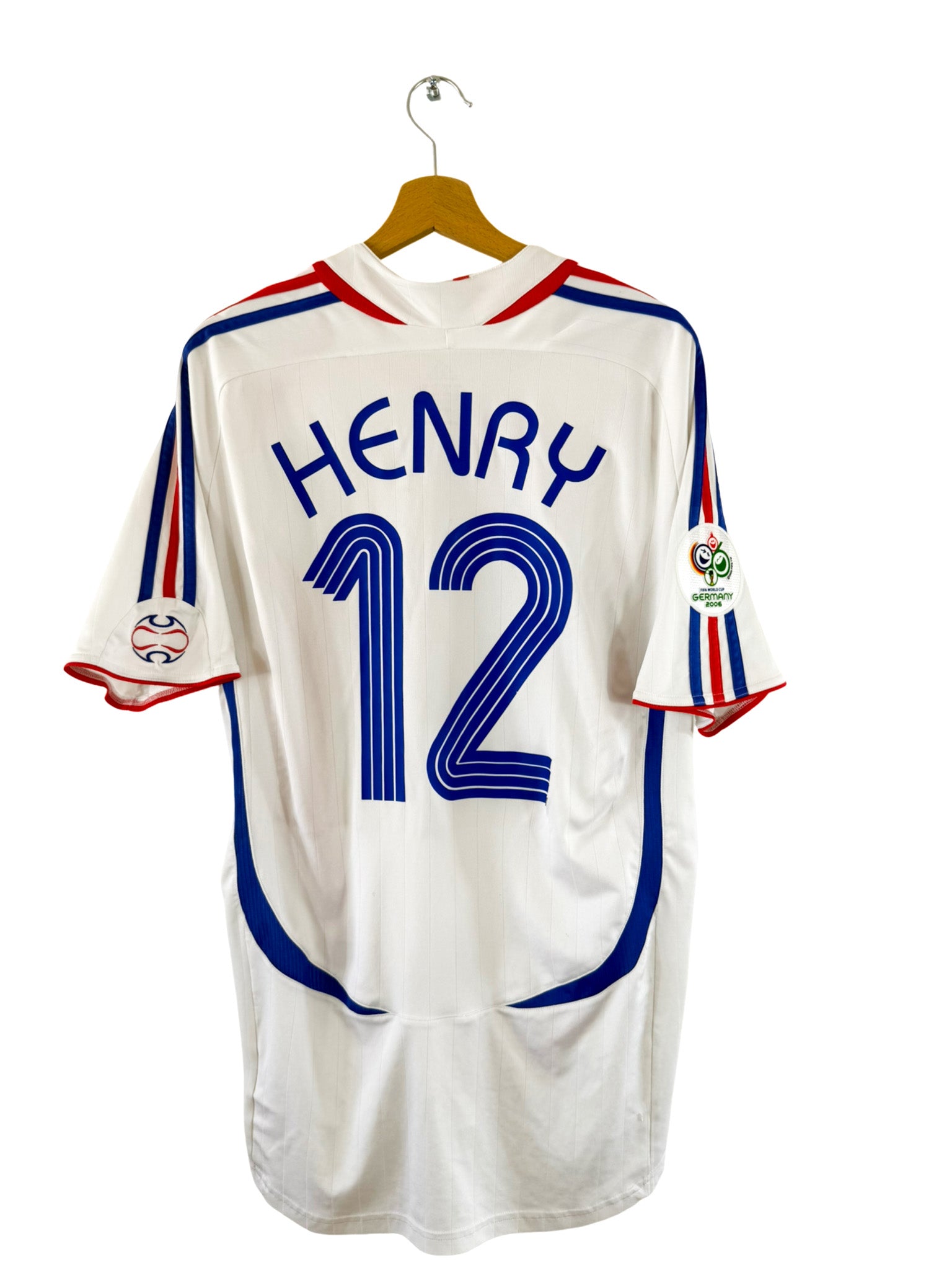 2006 - Maillot France domicile [#12 Henry] - L