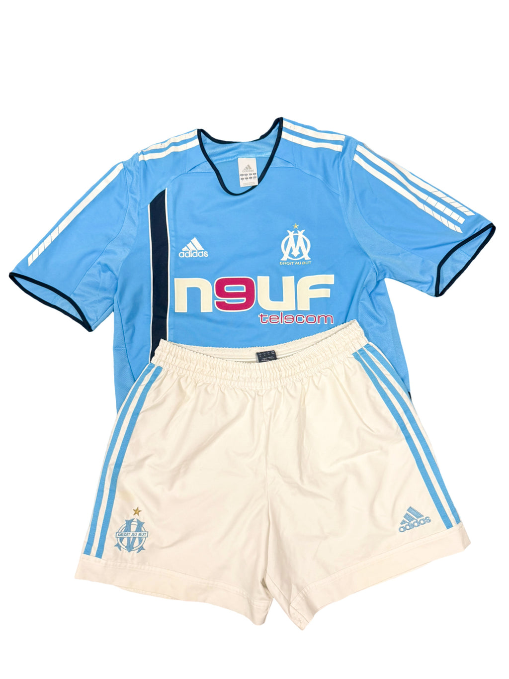 2005/2006 - Maillot + Short Olympique de Marseille extérieur - M