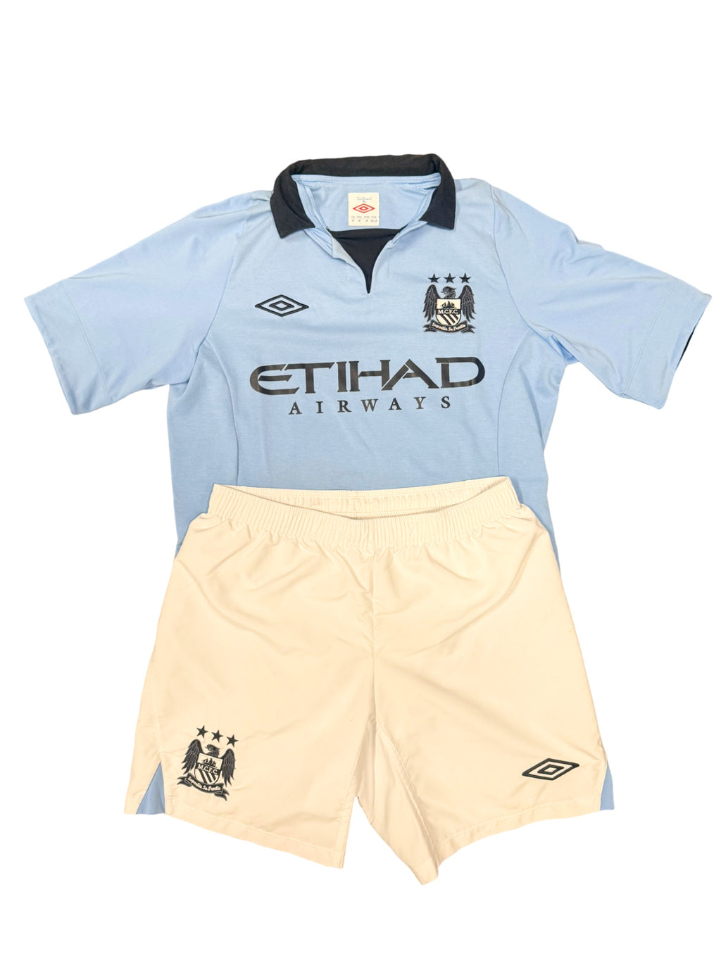 2012/2013 - Maillot + short Manchester City domicile - M