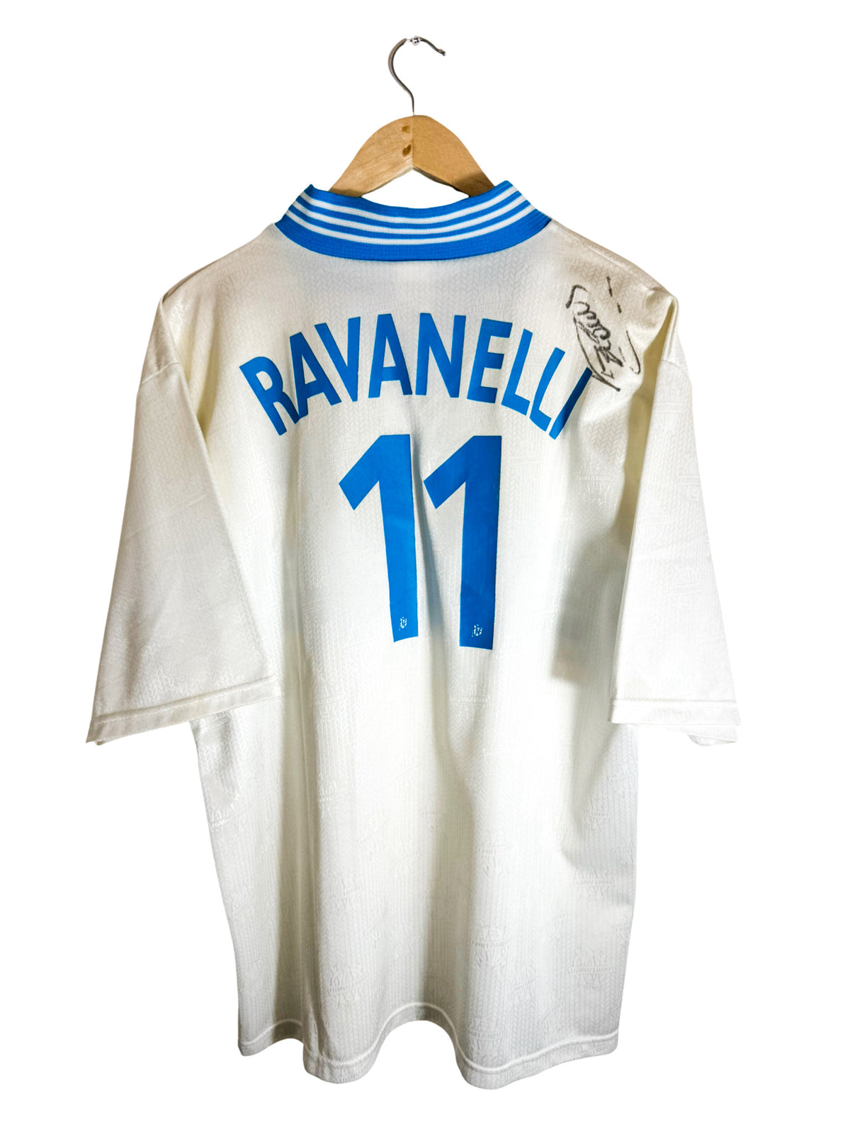 1997/1998 - Maillot Olympique de Marseille domicile [#11 RAVANELLI] - XL