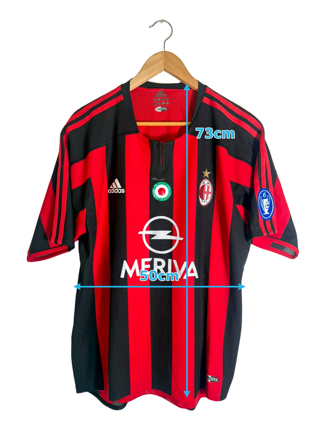 2003/2004 - Maillot AC Milan domicile *Player Issue* *Dédicacé* [#7 SHEVCHENKO] - L