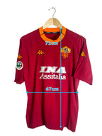 2000/2001 - Maillot AS Roma domicile [#32 CANDELA] *Match Issue* - L