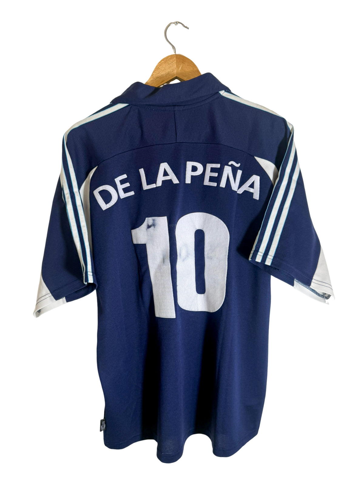 1999/2000 - Maillot + short Olympique de Marseille extérieur [#10 DE LA PEÑA] - L