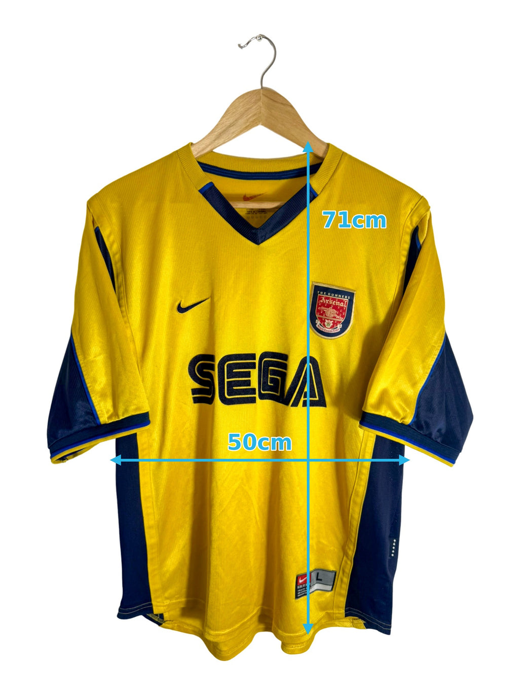 1999/2000 - Maillot Arsenal extérieur [#14 HENRY] - L