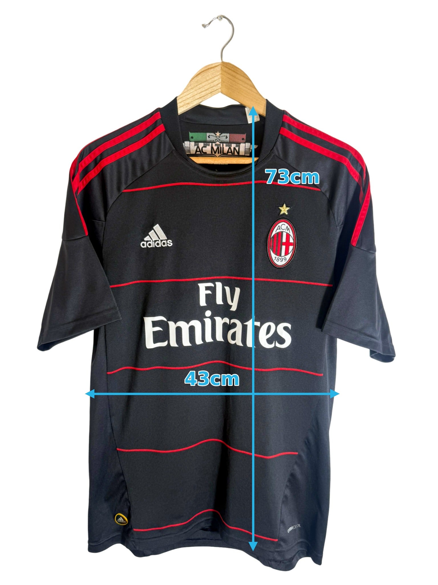 2010/2011 - Maillot AC Milan third [#11 IBRAHIMOVIĆ] - M