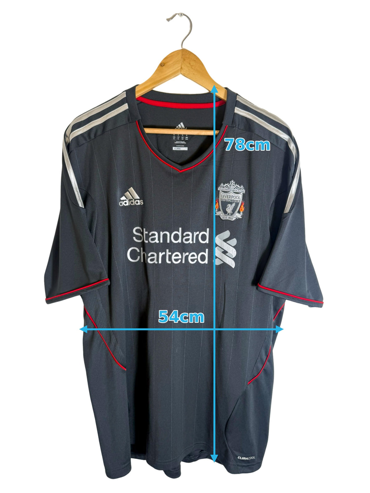 2010/2011 - Maillot Liverpool extérieur [#7 SUÁREZ] - XL