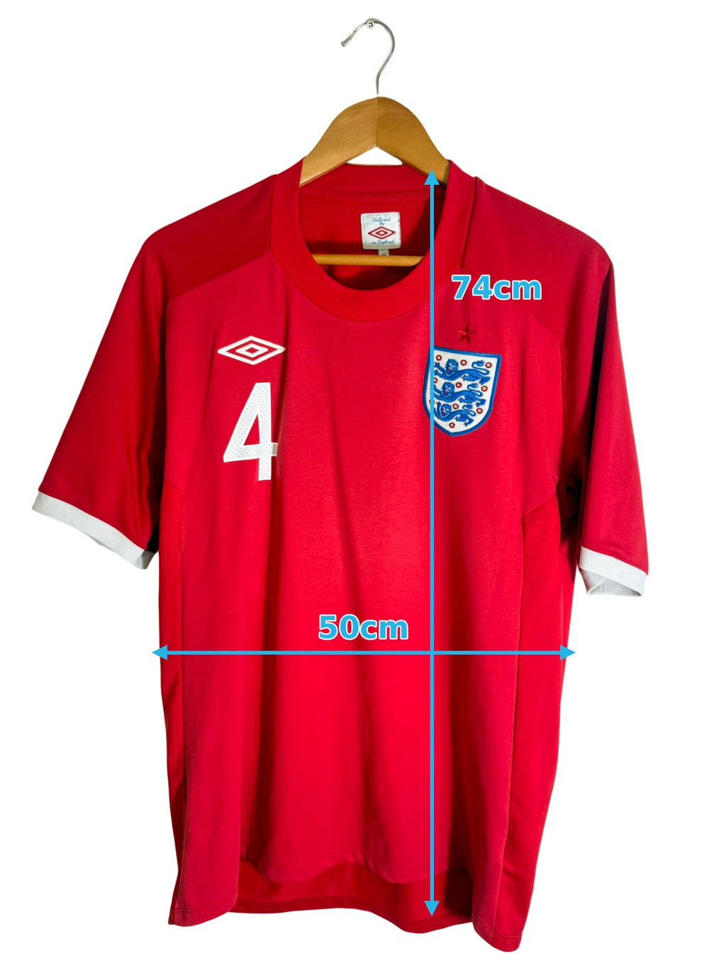 2010 - Maillot Angleterre domicile [#4 GERRARD] - L
