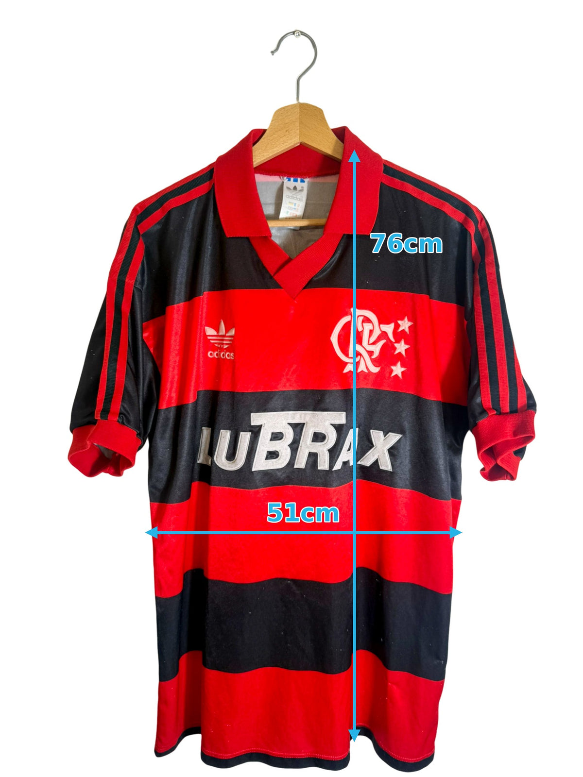 1990/1991 - Maillot Flamengo domicile - L