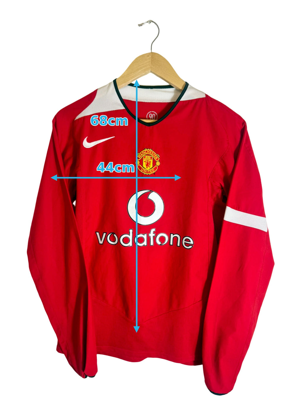 2004/2005 - Maillot Manchester United domicile *Manches Longues* [#7 RONALDO] - S