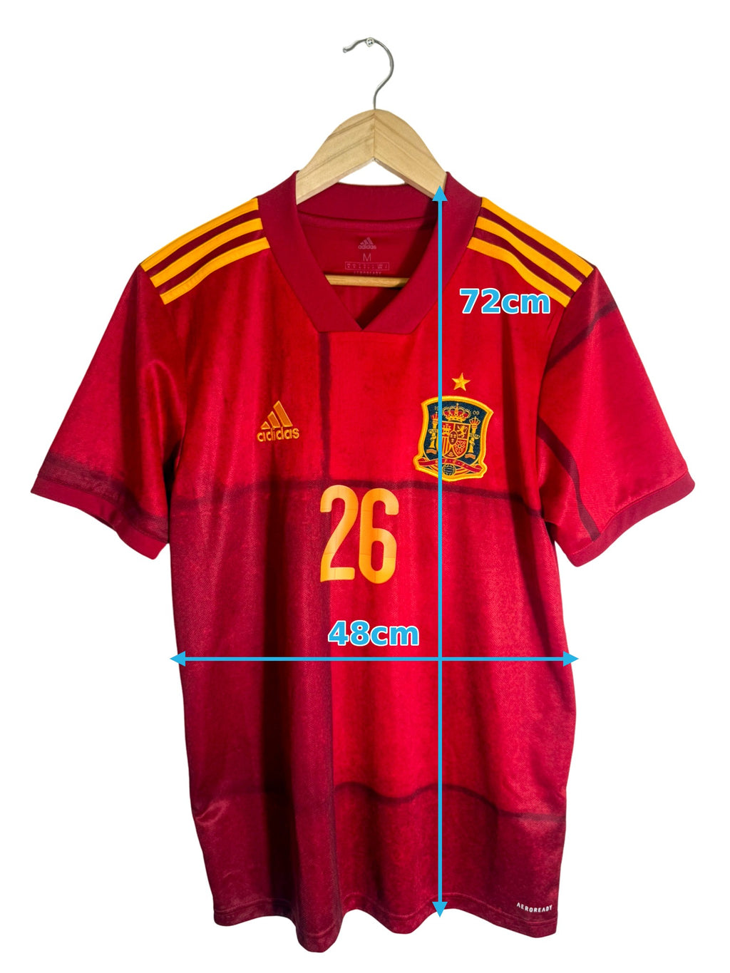 2020 - Maillot Espagne domicile [#26 PEDRI] - M