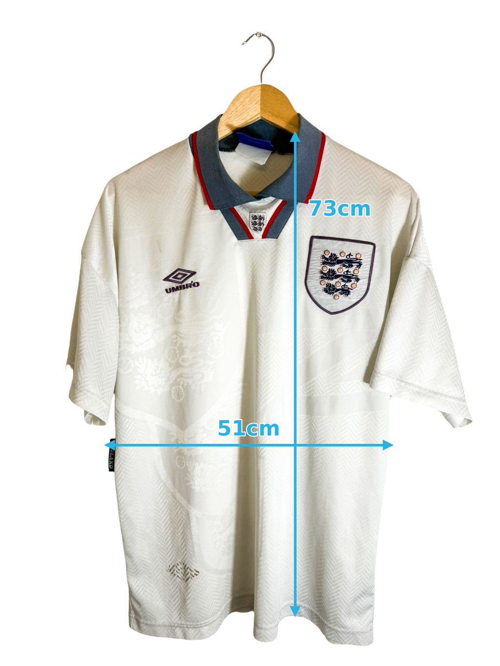 1994 - Maillot Angleterre domicile - L