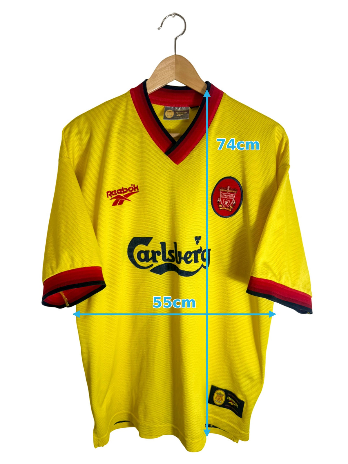 1998/1999 - Maillot Liverpool third [#7 MCMANAMAN] - L