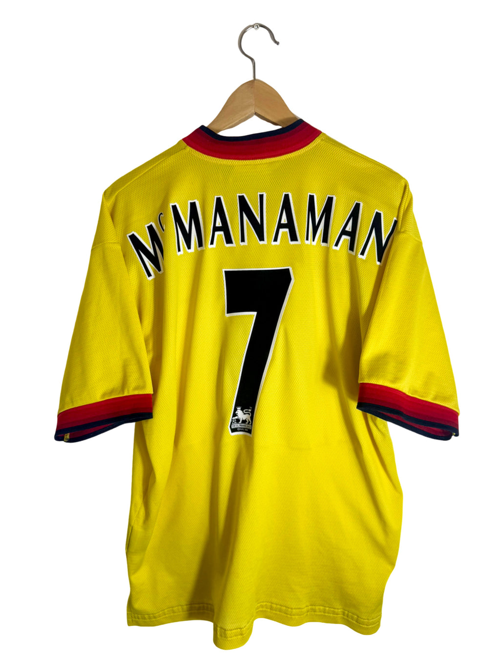 1998/1999 - Maillot Liverpool third [#7 MCMANAMAN] - L