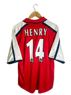 2000/2001 - Maillot Arsenal domicile [#14 HENRY] - L