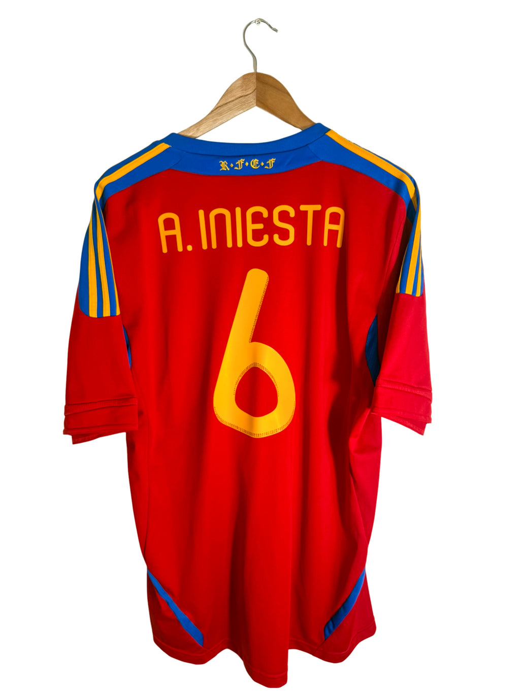 2011 - Maillot Espagne domicile [#6 A. INIESTA] - XL