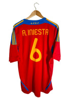 2011 - Maillot Espagne domicile [#6 A. INIESTA] - XL