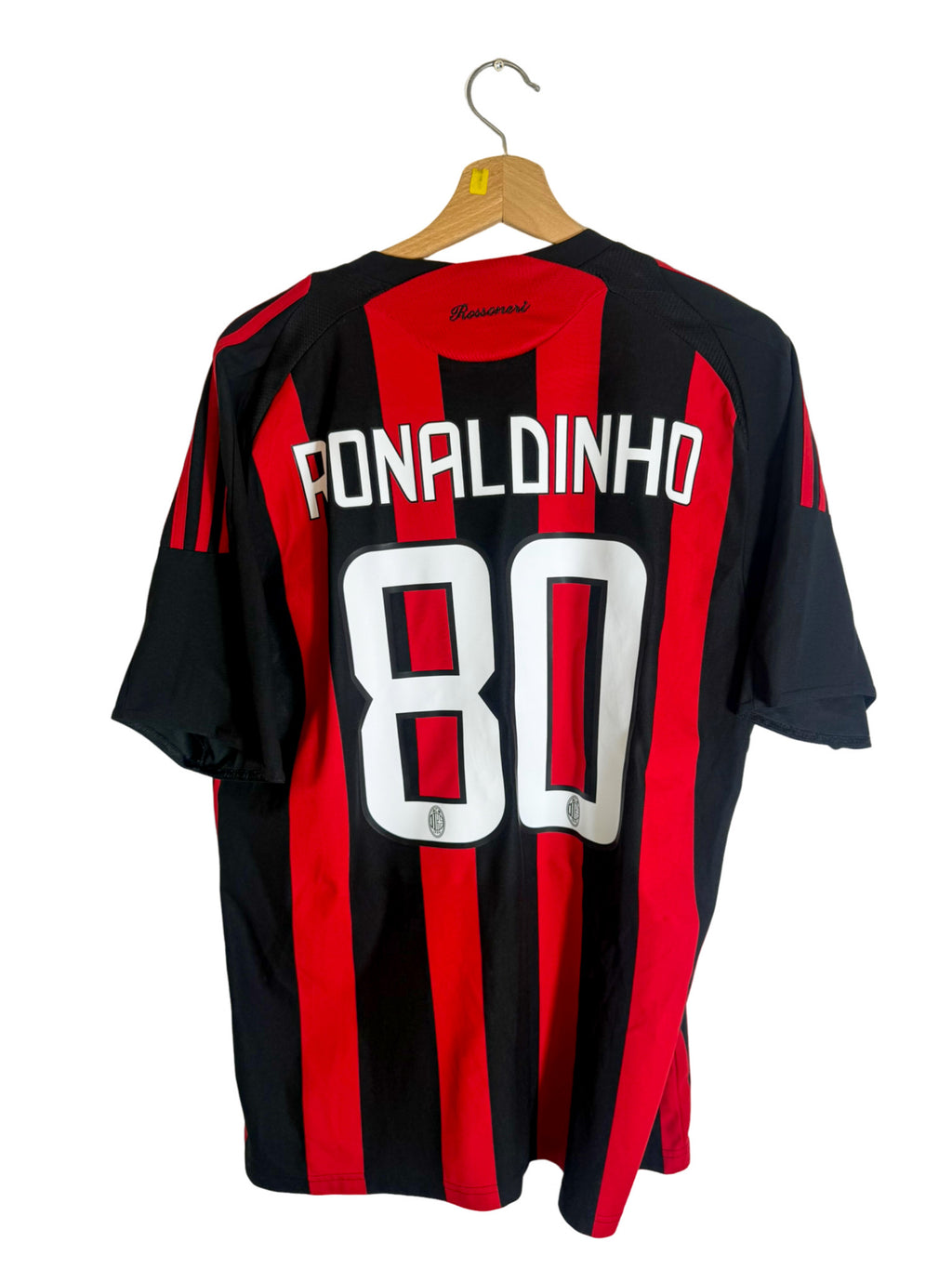 2008/2002009 - Maillot AC Milan domicile [#80 RONALDINHO] - L
