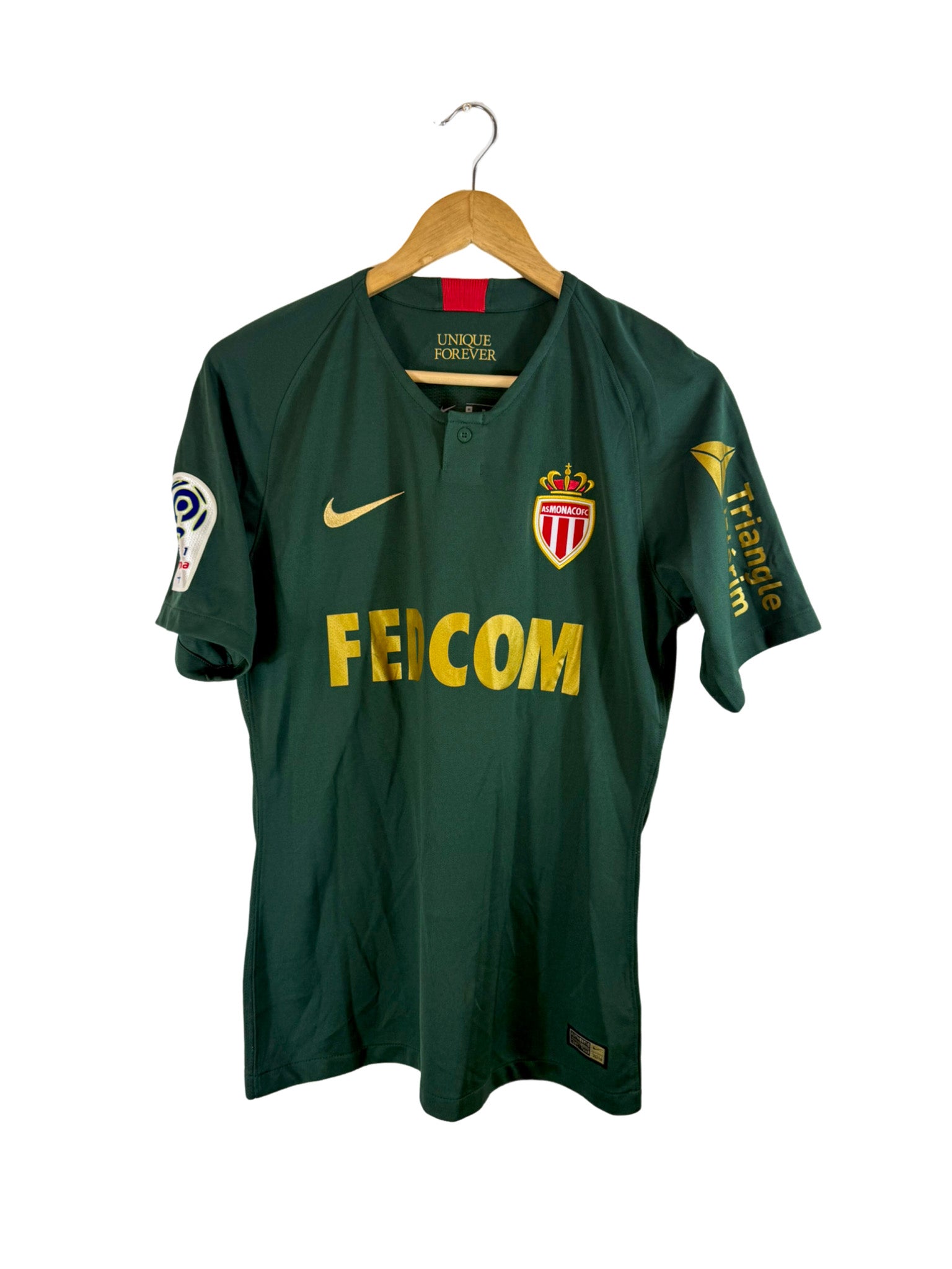 2018/2019 - Camiseta local del AS Mónaco [#17 Golovin] Nike *Problema del partido* - Talla L