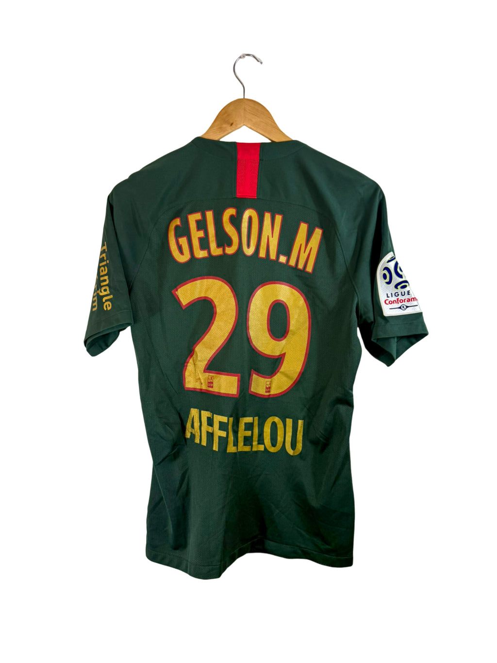 2018/2019 - Camiseta local del AS Mónaco [#17 Golovin] Nike *Problema del partido* - Talla L