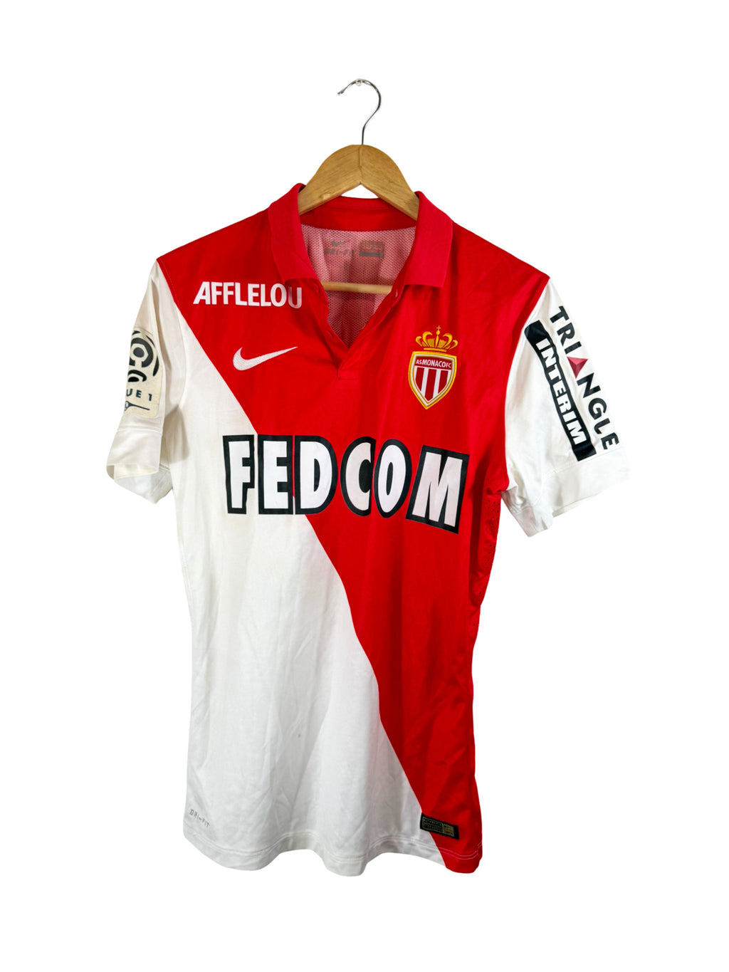 2018/2019 - Camiseta local del AS Mónaco [#17 Golovin] Nike *Problema del partido* - Talla L