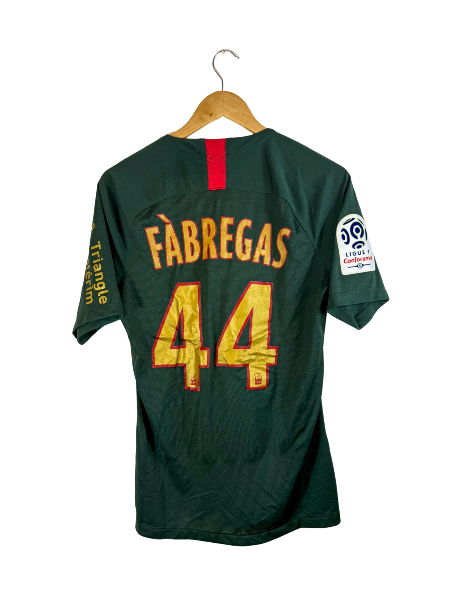 2018/2019 - Camiseta local del AS Mónaco [#17 Golovin] Nike *Problema del partido* - Talla L