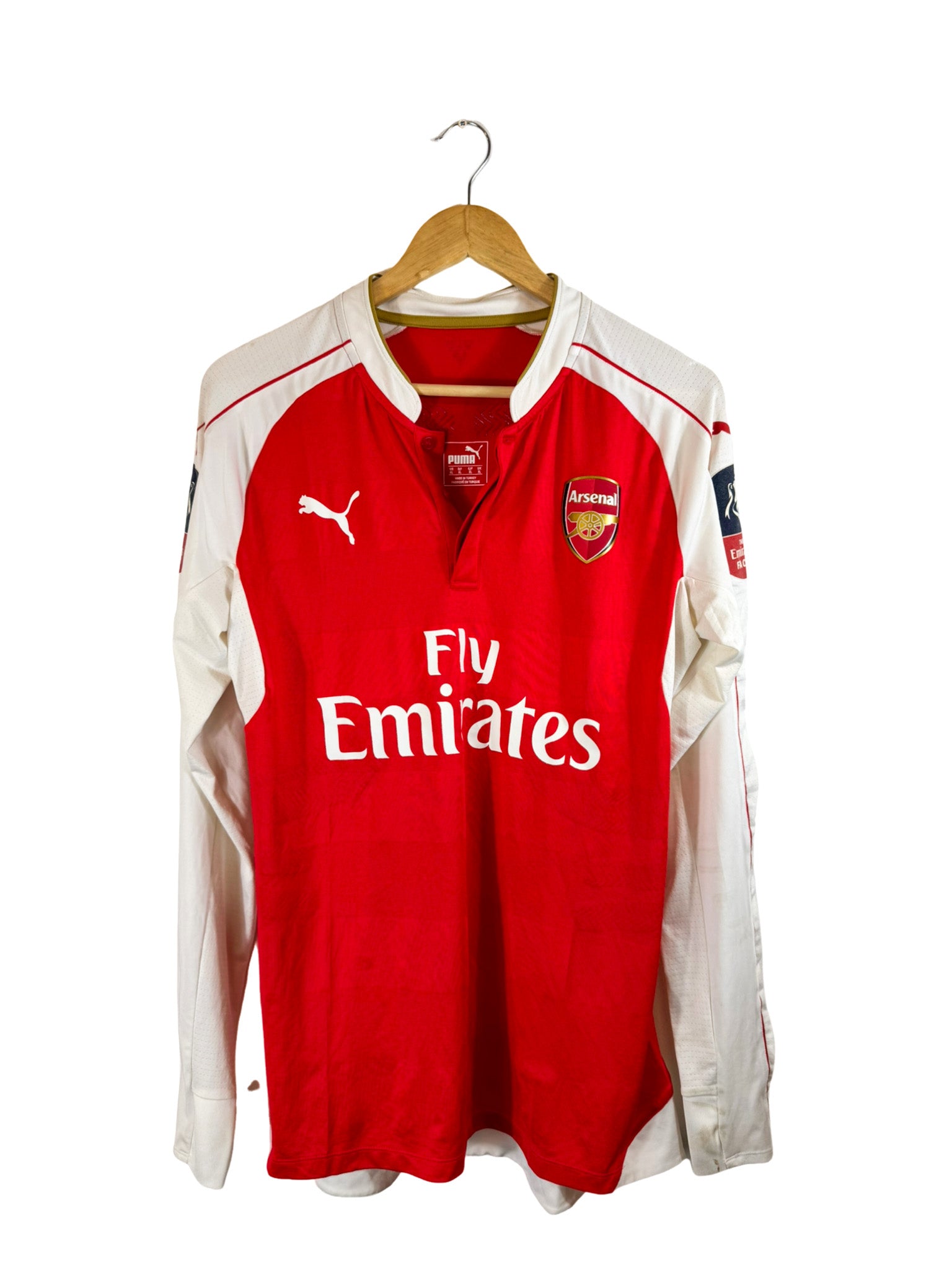 2016/2017 - Camiseta local del Arsenal [#12 Giroud] Puma - Talla S
