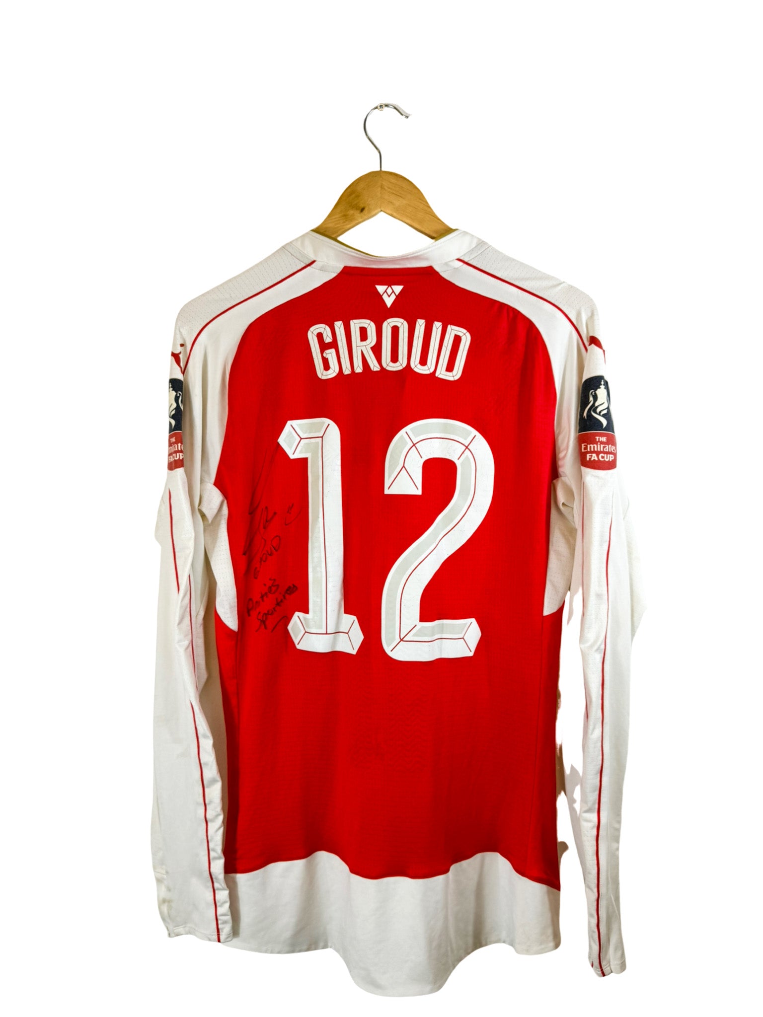 2016/2017 - Camiseta local del Arsenal [#12 Giroud] Puma - Talla S